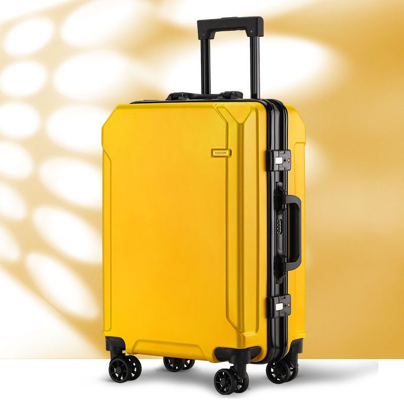 学生行李箱密码箱铝框拉杆箱26男女20寸登机箱旅行箱皮箱耐用