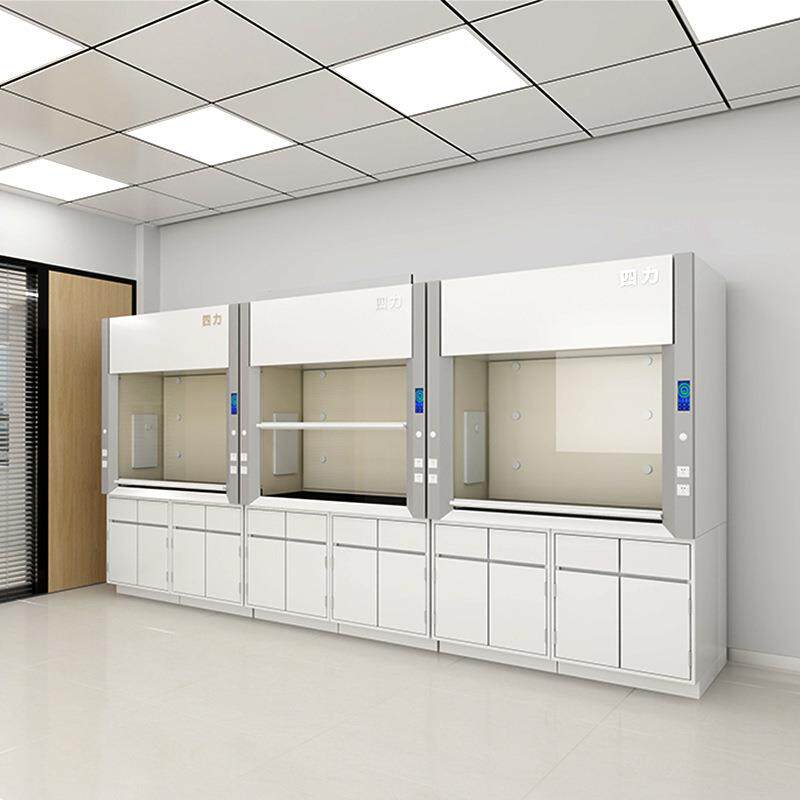 全钢通风橱耐酸碱落地台式化学实验室带风机定制带证书厂家通风柜