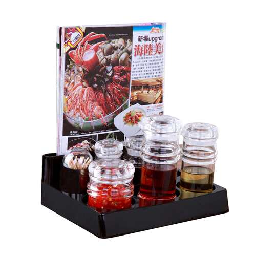 调味瓶套装连锁餐饮店罐酱油瓶调料罐面馆用调味罐金德调味瓶套装