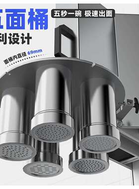 霆商用机饸饹面机新703型电动压液河洛冠拉面机冷面轧面土豆粉面