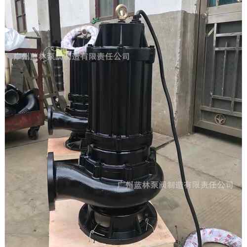 刀切割潜水双泵 10化0WQG7.5Q粪池养殖场抽粪无堵塞IPN排污泵