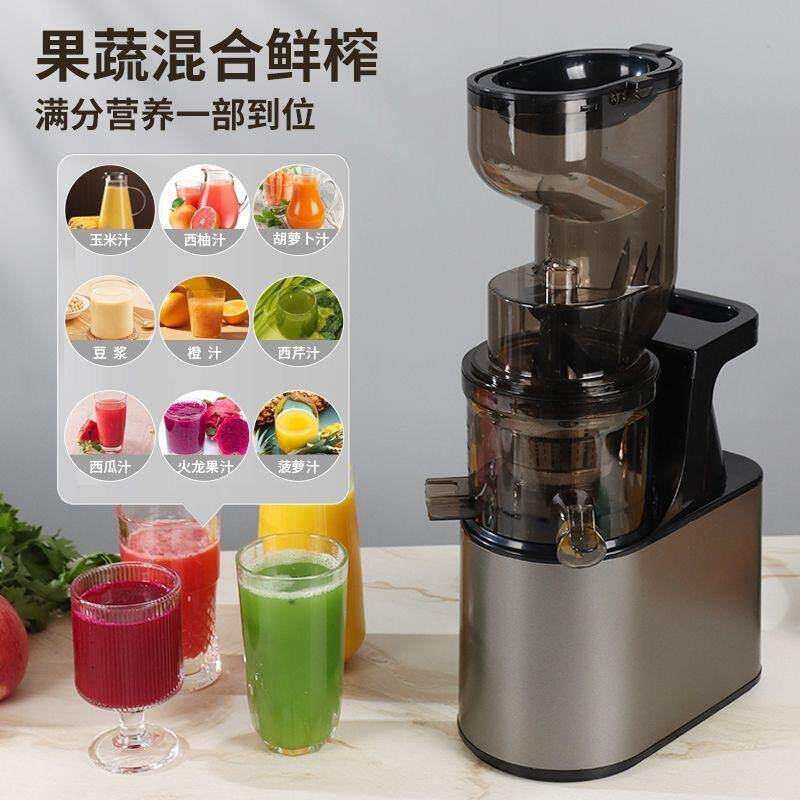榨汁机渣汁分离小型家用大口径商用搅拌果汁机全自动原汁机跨境
