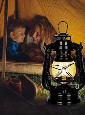 Vintage Oil Burning Lantern Metal Kerosene Lantern