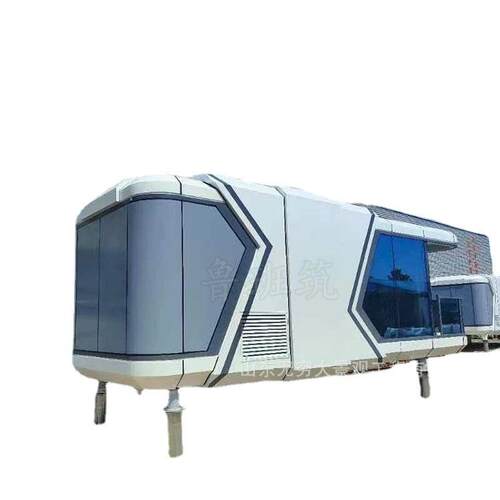 集成太空舱民宿户外移动野奢酒店方舱新型营地度假屋全景星空小屋