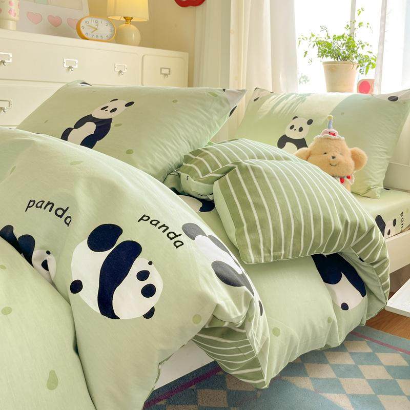 a类学生宿舍纯棉被套单件开学季寝室单人被罩家用双人被套三件套,床上用品,学生床品套件,淘宝优惠券,粉丝福利购,淘宝优惠卷