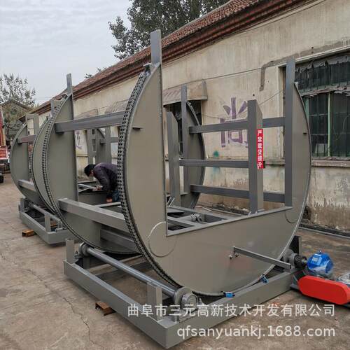 钢材石材木材自动翻转翻板机180度90度C型板料翻转机三元木工机械