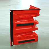 厂家批发质保三年L型加厚挡水板排水应急物资抗洪ABS防汛隔水挡板