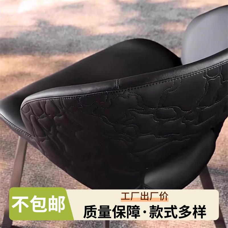 轻奢简约风餐椅家用餐厅设计师现代用意简约意式椅子厂家现货