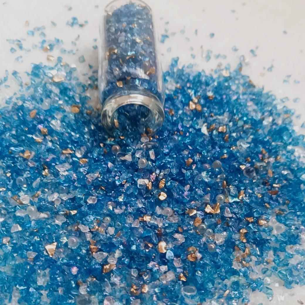 junk journal 复古垃圾艺术手帐素材 人鱼海之谜不规则碎石