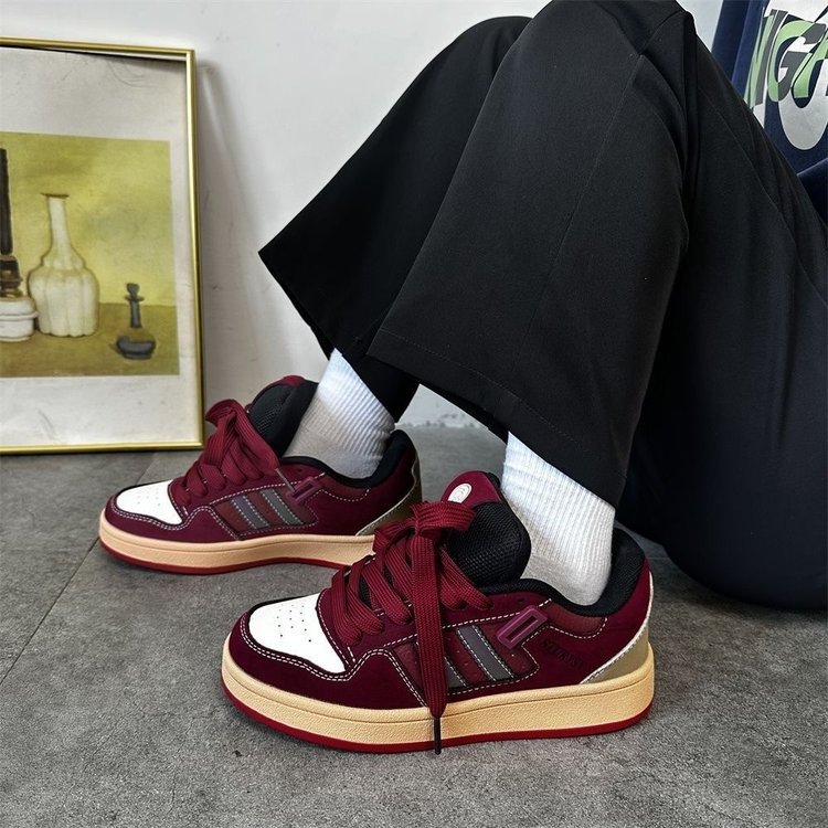 ins小众百搭休闲面包韩版老爹鞋