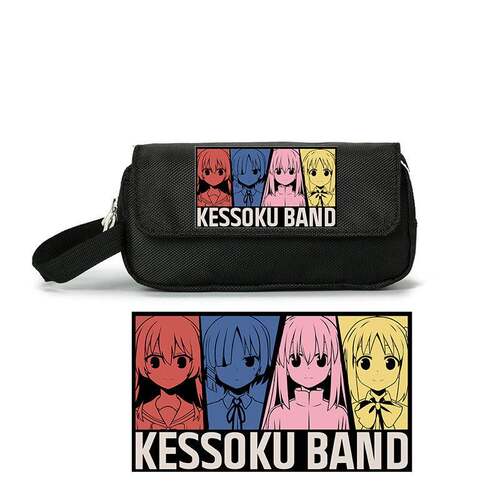 孤独摇滚周边虹夏后藤一里笔盒喜多凉文具BOCCHI THE ROCK跨境潮