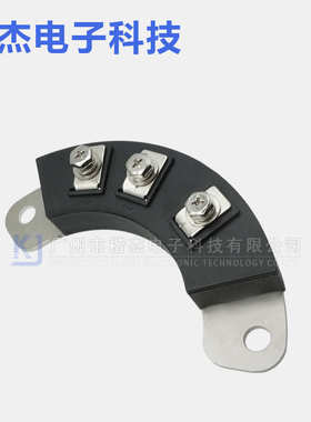 -正负极 12整流发电机100a1200v旋转mxg100136mxy三柱孔型模块 距