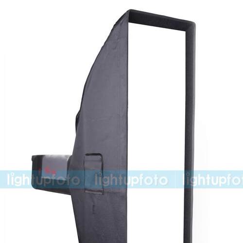 辉摄Lightupfoto 柔光箱22cm x 90cm 保荣卡口 带网格 摄影器材
