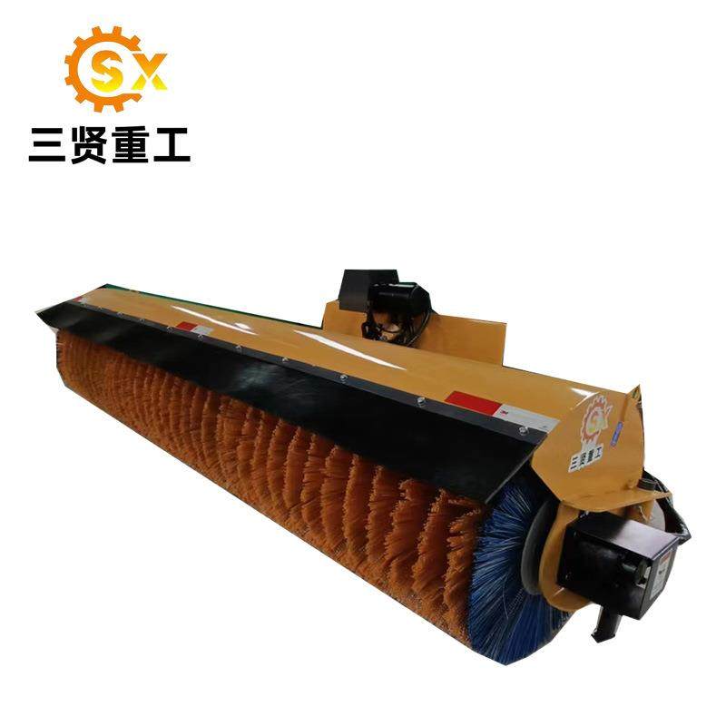 多功能滚刷扫雪机拖拉机清雪机冬季除雪设备安装简单
