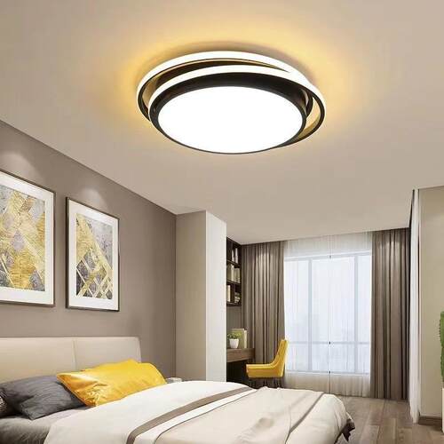 厅灯e合d长方形吸顶灯简约大气家用灯具创意个性主卧l室组套JGY客