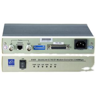 485 485串口到E1转换器RS 422 到 3onedata E485 E1转换三旺