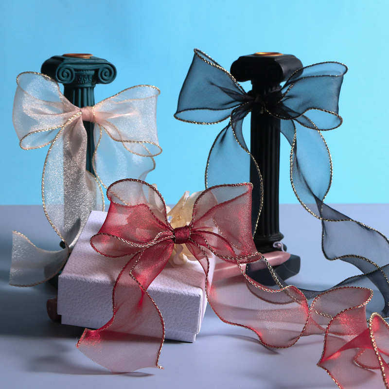 金边鱼尾纱带鲜花包装材料 蝴蝶结发饰丝带金丝拷边波浪边雪纱带,居家布艺,丝带/绸带/布带,淘宝优惠券,粉丝福利购,淘宝优惠卷