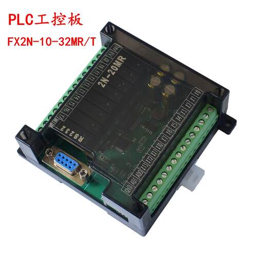 plc产工/控板国控单板FX2N制器fxn-/////mr程mt串口可编简易型