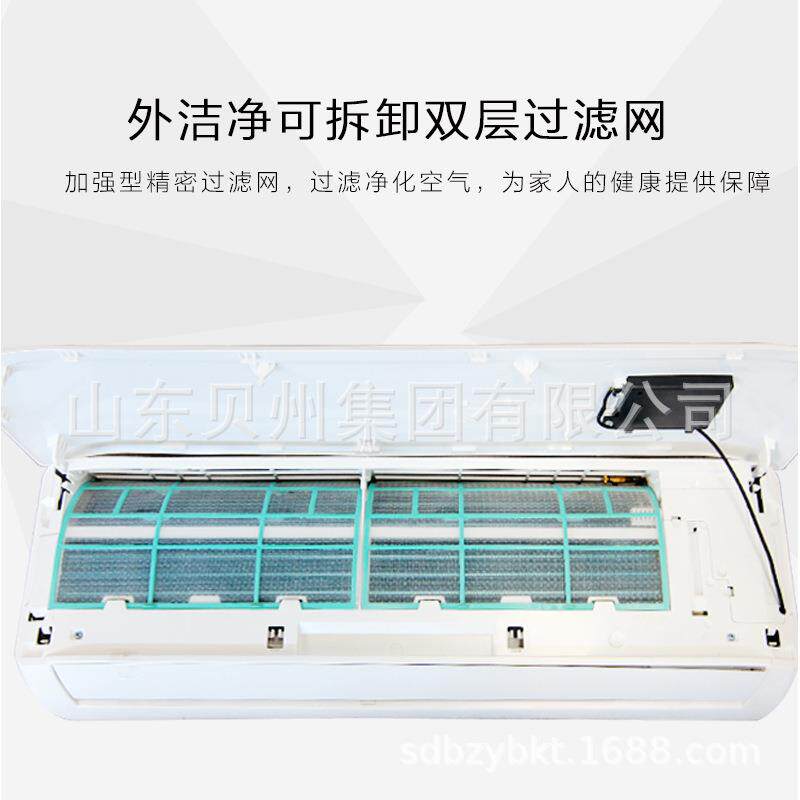 壁挂式风机盘管冷暖两用明装盘管纯铜电机2匹内螺纹铜管静音型