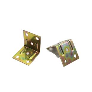 厂家直销家具橱柜五金配件直角铁角码加厚镀彩角码线形角码