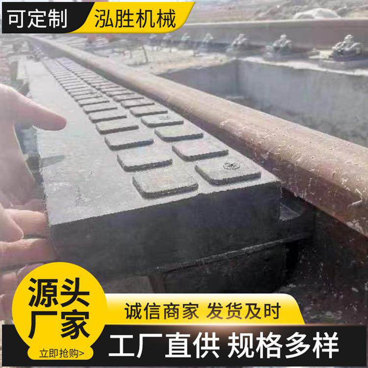 橡胶胶道口板抗厂家现货足耐磨造铁路道口板P60II铁路橡道口板