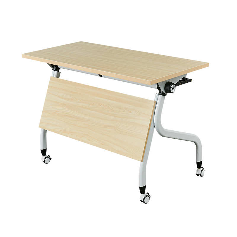 会议室可移动折叠会议桌多功能培训桌翻板桌培训机构长条桌椅组合