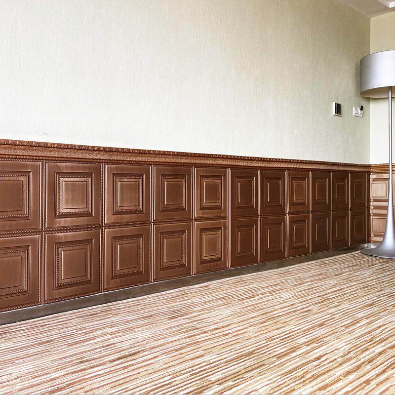 3D立体墙贴墙围装饰自粘墙纸软包防水客厅阳台护墙板饭店墙裙贴纸,家居饰品,软装墙贴,淘宝优惠券,粉丝福利购,淘宝优惠卷