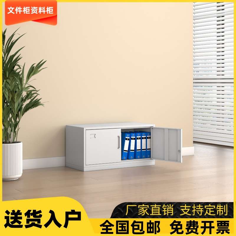 办公室资料柜多层档案柜带锁凭证柜财务收纳柜子储物柜铁皮文件柜