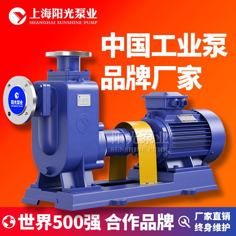 ZW无堵塞自吸泵厂家卧式不锈钢自吸泵排污泵离心式自吸泵定金