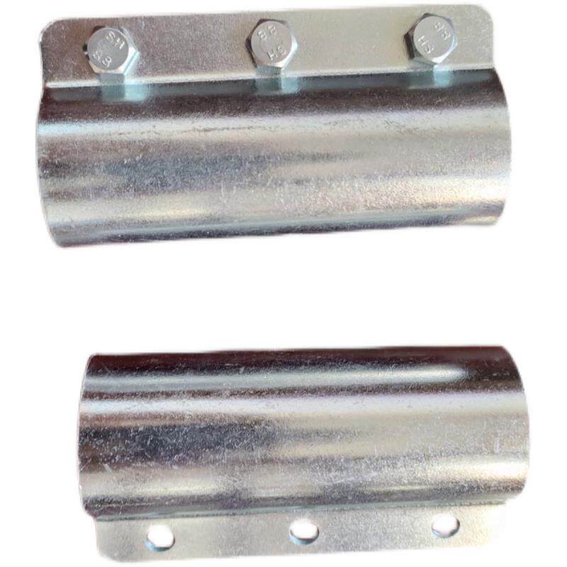 4分6分1寸管外接接头钢管镀锌连接件20/25/32mm连接扣件对接架子