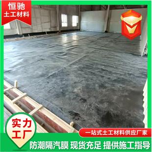 建筑防潮膜库 大型冷渗HDPE膜 0.06m厚隔离防渗聚防乙烯 mBBK土工