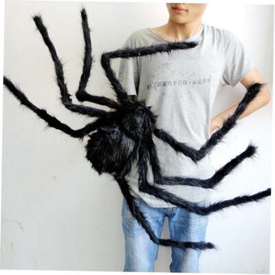 30cm 50cm 75cm Large Size Plush Spider made of wire