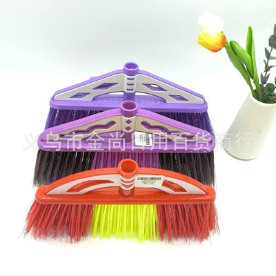 Household plastic broom cleaning supplies, whisk broom, hard