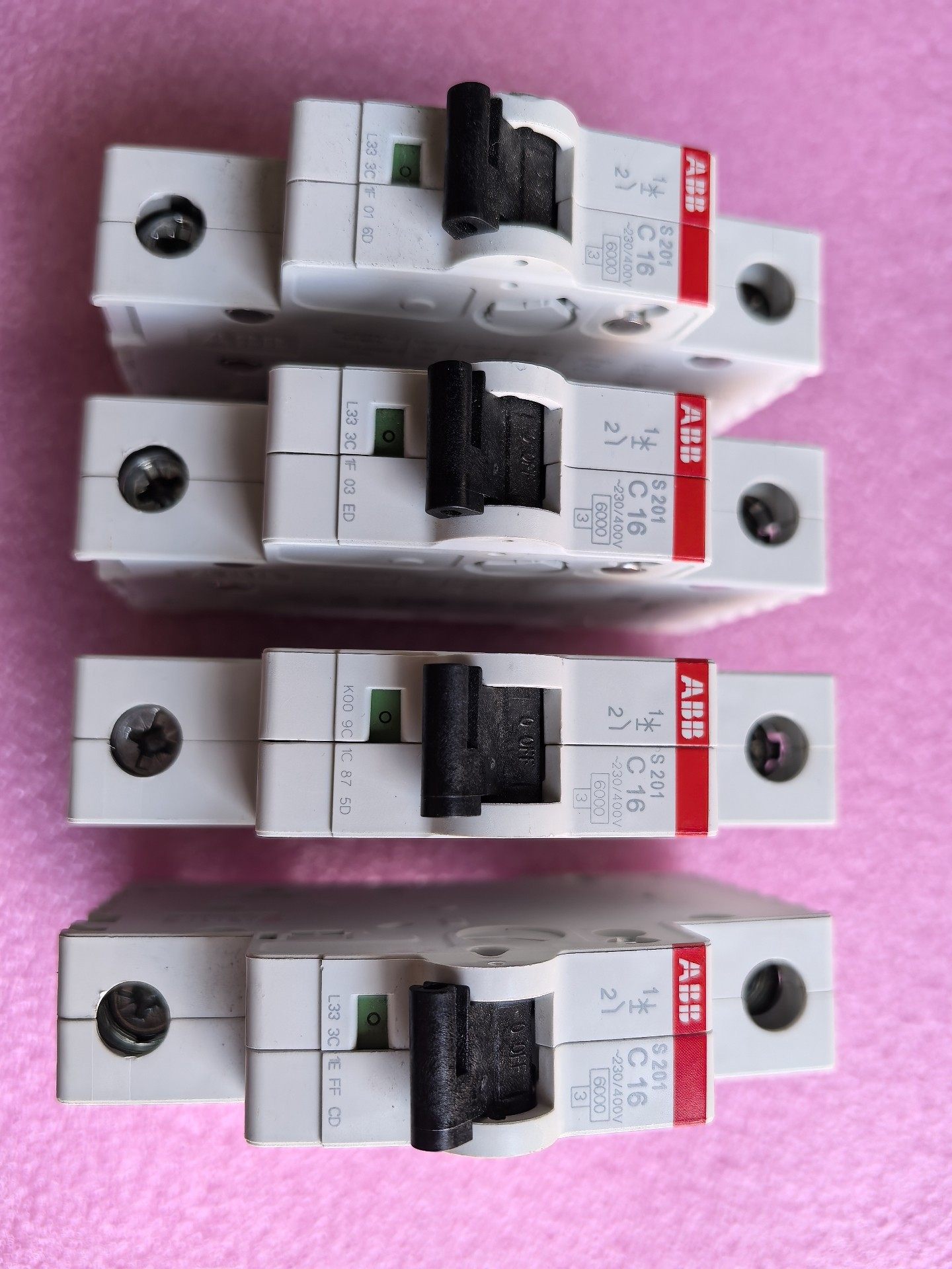 包邮原装正品ABB小型断路器 空气开关 C16 有48片