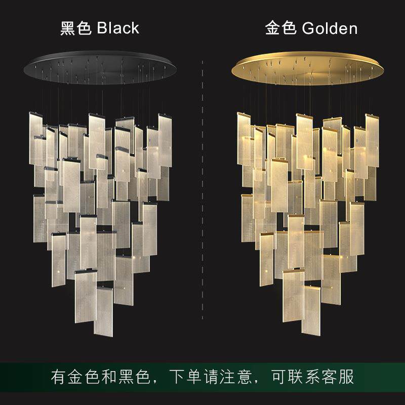 亚克力吊灯卧室灯客厅餐厅吸顶现代简约个性圆盘长方轻奢轻奢风