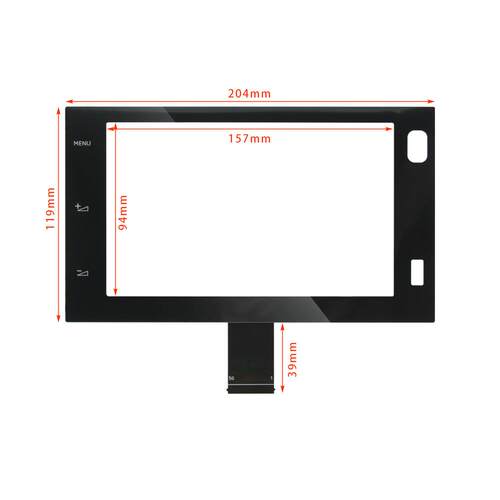 Car touch screen 2008款标致208触摸屏FS-086-7 ACP3G5477FPC