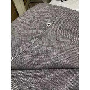 精品灰色遮阳网防晒网降温加密遮荫遮光游泳池隔热家用阳台庭院