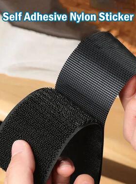 50/300/500*2cm Magic Tape Self Adhesive Hook And Loop Fasten