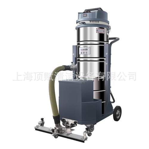 移动式100L威德尔锂电池工业吸尘器工厂车间清理用蓄电池吸尘机