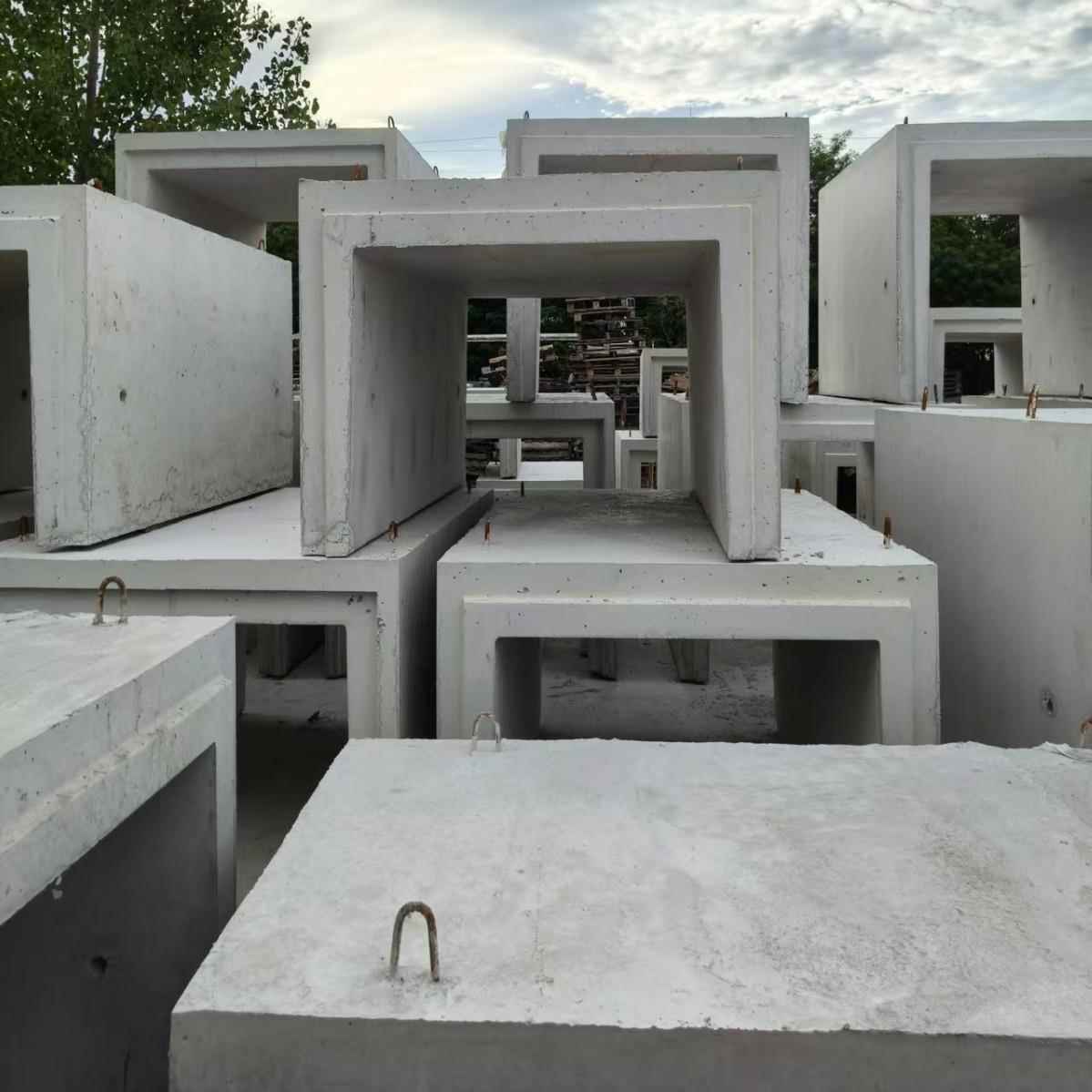 预制钢筋混凝土电缆沟成品U型电缆槽地沟槽水泥排水水泥制品厂家