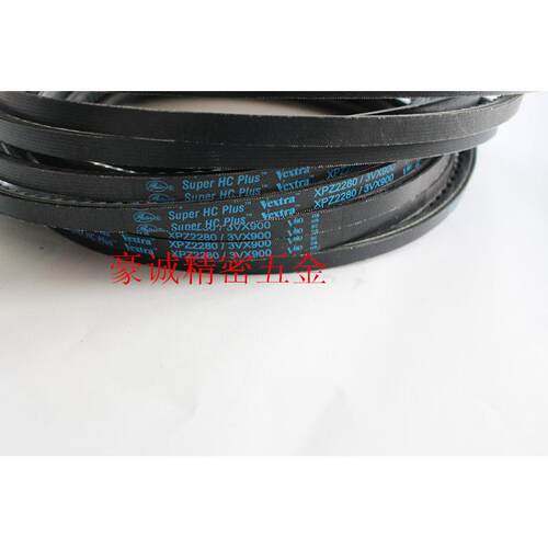 美国盖茨皮带攻牙皮带3VX710/750主轴皮带3VX900/950/3VX800/1090
