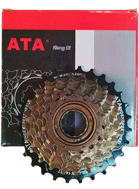 康迪ATA180响山地车变速飞轮自行车7速8速9速定位塔轮旋式盒装