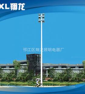 生 产 12米路灯中杆灯 广场道路LED光源中杆灯