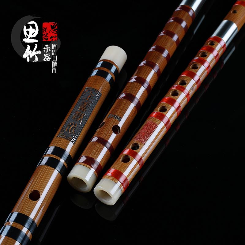高档周思进精制 专业苦竹笛子 思竹正品销乐f器 厂家直 cdega调包
