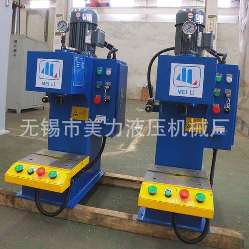 厂家供应单柱液压机ML-T41台式小型单臂c型油压机5吨压装校直机