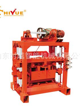 工厂优惠直销QTJ4-40砖机水泥制砖机欢迎前来订购空心水泥砖