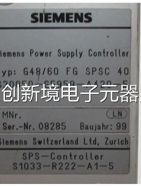 Slemens电源控制器 G48/60 FG SPSC2 40S-30050G559-9A40-5议价