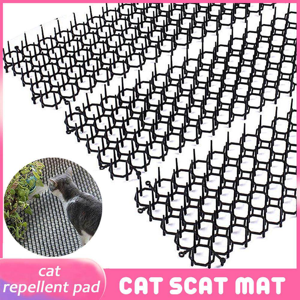 Garden Cat Scat Mats Anti Dogs Repellent Mat Prickle Strips