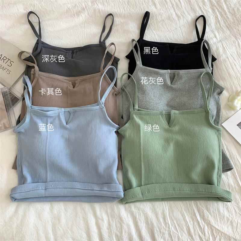 vest women outer velvet wear color slimming inner top trend