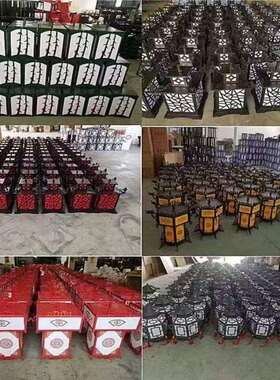 厂家仿古庭中院灯头式路景灯文灯笼旅景CL-DL-00观灯区灯笼防水庭